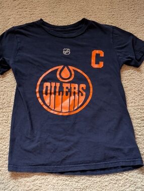 Kids McDavid Oilers NHL Shirt